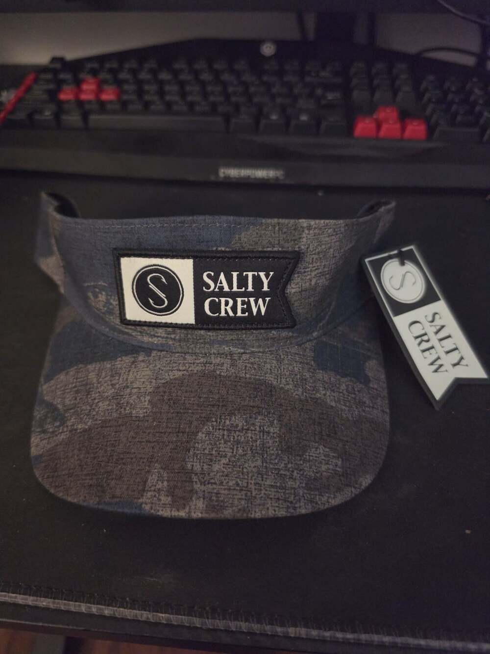 Salty Crew Camo Visor Hat